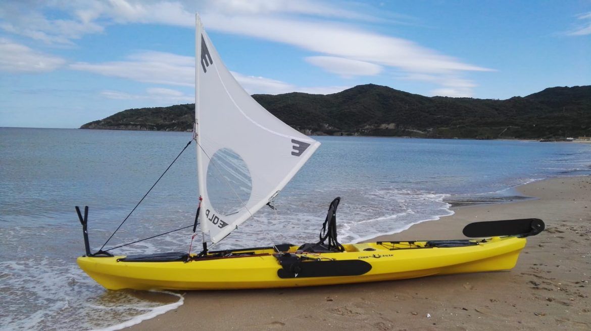 vela para kayak